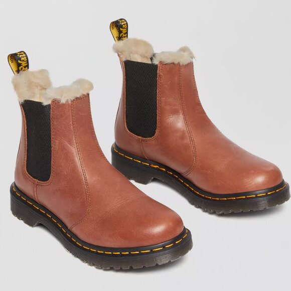 Dr. Marten Women's 2976 Leonore Fur Lined Boot - Picture 3 of 6